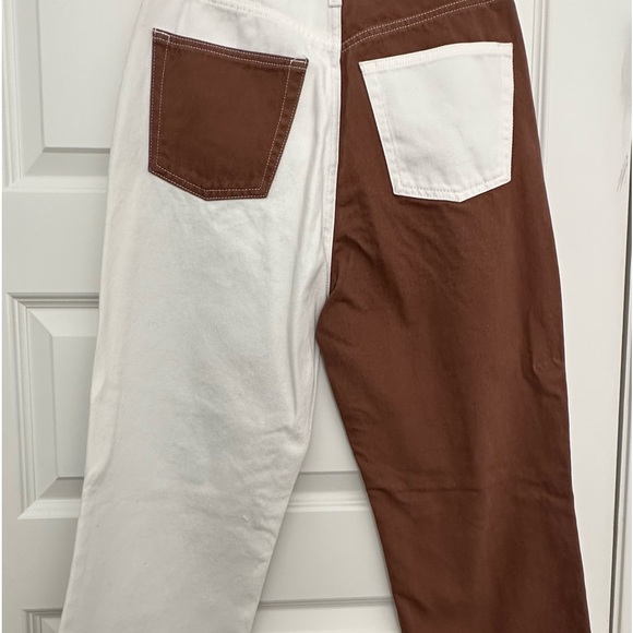 NWT Topshop High Waisted Straight Leg Jeans.
W29/L30. 
US7 - Picture 3 of 4